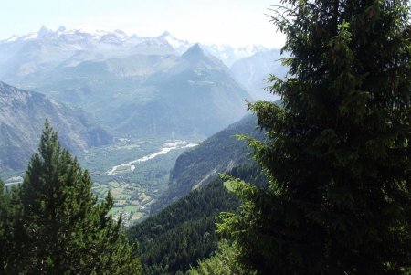 Confluence du Vénéon et de la Romanche