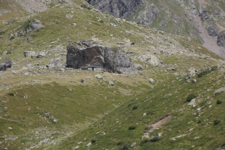 Zoom sur le habert de la Pierre