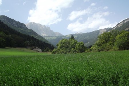 Retour au point de départ, face au Grand Veymont