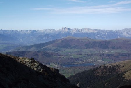 De plus haut, lac de Petichet, Beauregard et La Peyrouse, Barrière orientale du Vercors