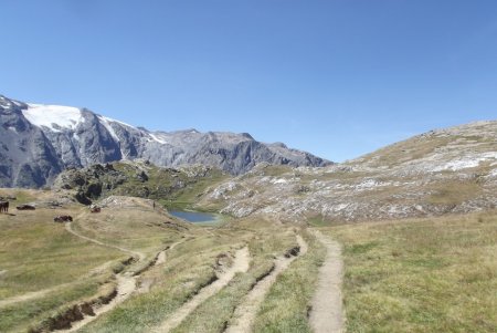 En arrivant au lac Lérié 