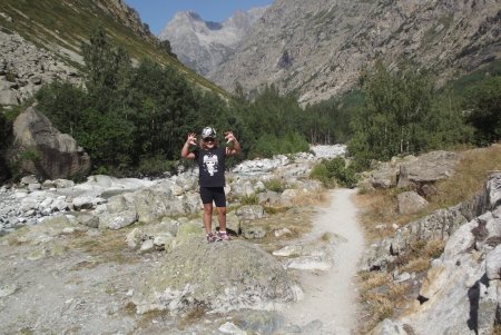 Montée vers le refuge du Carrelet