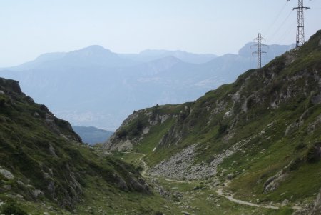 Du pas de la Coche, vue sur la Chartreuse