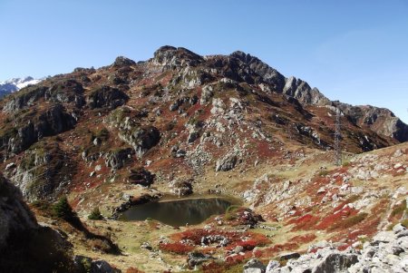 Arrivée au lac de la Coche