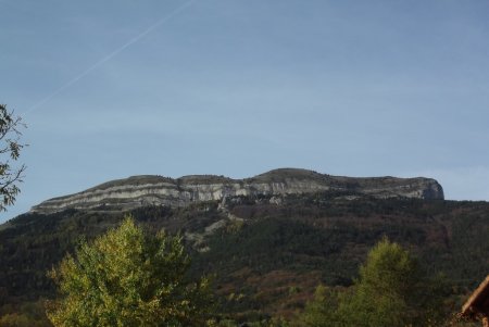 Le Châtel vu de Cordéac