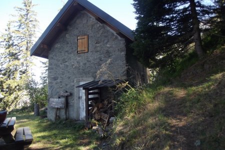 La 1ère cabane en montant