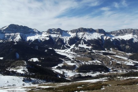 La station de Gresse, en manque de neige