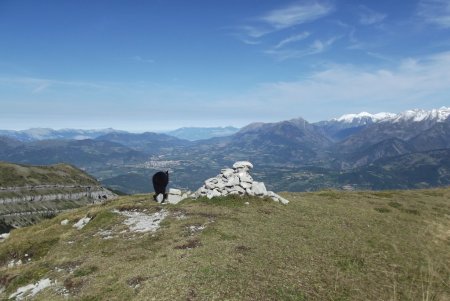 Sommet de l’Aiguille, vue vers le Nord