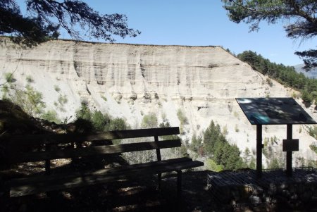 Falaise des Ruines de Pellafol