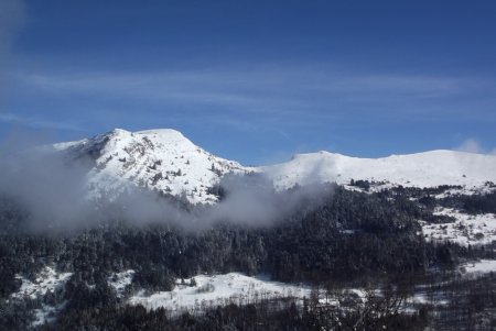 Montagne de la Pale et Rocher du Cléton