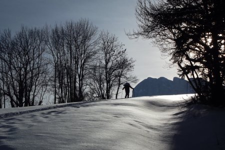 Remontée de la Combe Maunette