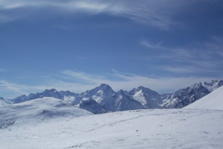 Muzelle et Pic du Clapier du Peyron.