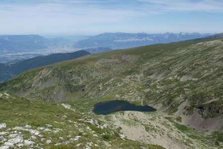 Du Pas de la Vache, lac de Brouffier et Y grenoblois entre Vercors et Chartreuse