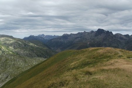 Sommet de l’Ouillon face à Belledonne