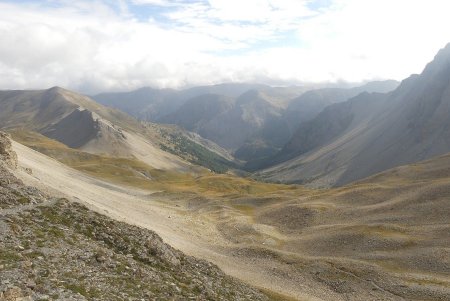 Descente vers le parking.