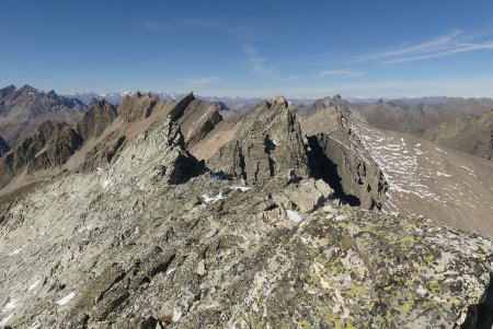 La traversée vers la Pointe du Fond du Roure.