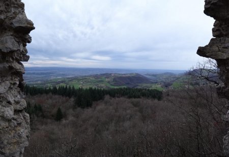 Depuis les ruines du château de Montbel