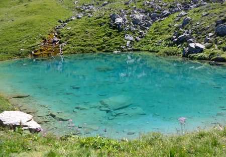 Belle couleur d’eau.