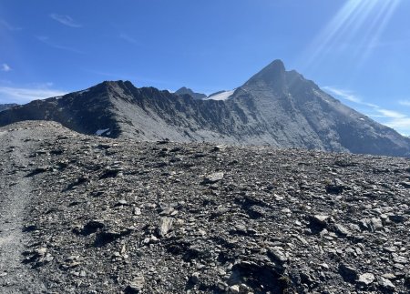 Arrivée au plateau vers 3000m