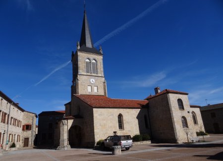 Départ de la Place de l’Église.