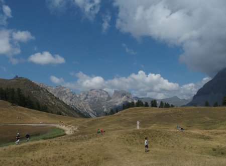 Lac Chavillon et massif du Thabor