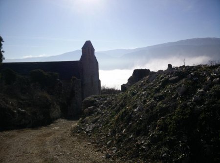 L’église dans le rétro.