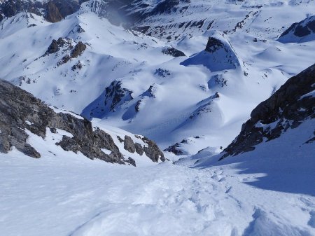 Couloir NE. Dans le rétro.