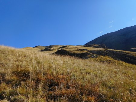 Remontée du vallon de Chaffé.