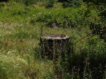 La source captée qui a sacrifié le lac naturel.