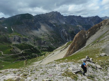 Descente de la Dent de Ratier.