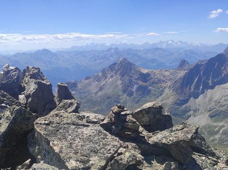 Rateau d’Aussois et Ecrins en arrière-plan