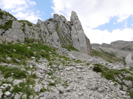 Variante de contournement par la droite.