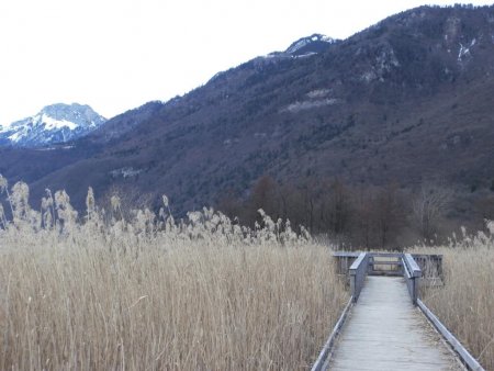 La suite du chemin vers la tour de Beauvivier.