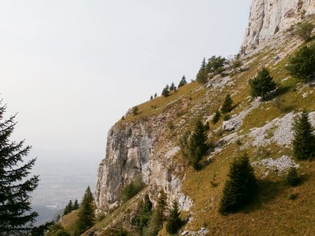 Le sangle continue là-haut.