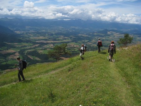 Ah si le sentier de descente était tout le long comme cela !