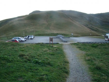 Départ du parking