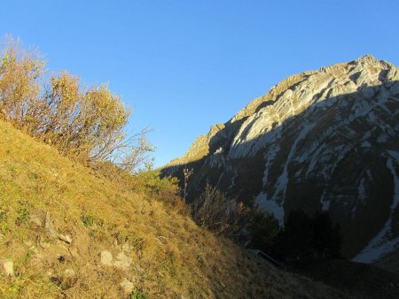 Vers le chalet des Gardes.