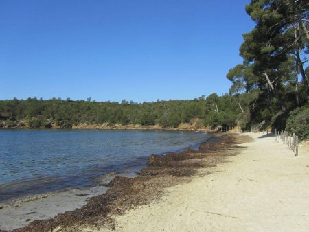 La plage de l’Estagnol.