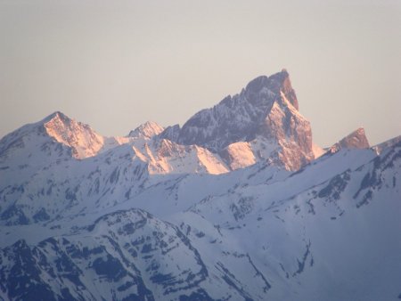 La veille, bivouac face aux Aiguilles d’Arves.