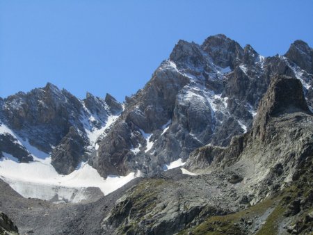 Le glacier du Marinet.