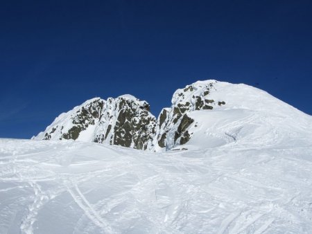 L’arête sommitale.