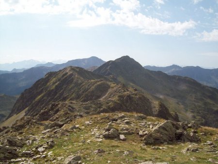 regard sur le reste du parcours depuis le Pas de l’Ane