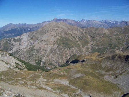 la petite Autane et massif des Écrins