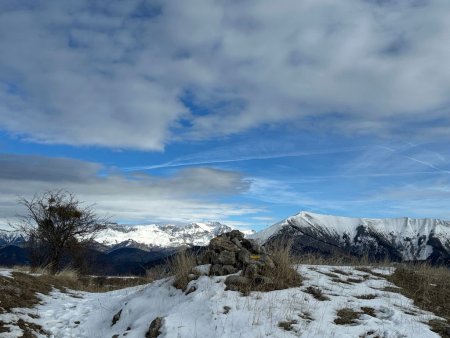 Le massif de l’Estrop et le Blayeul.