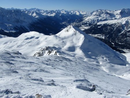 Pendant la montée.