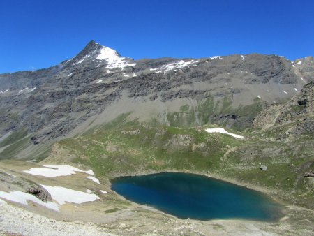 Grande Sassière et lac du Santel.