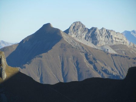 Vers la Pointe de Chaurionde et la Sambuy.