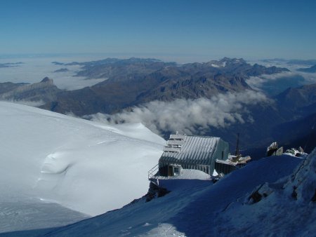 Le refuge Vallot a 4362m