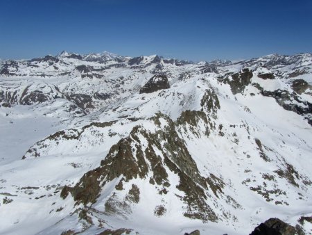 La chaîne frontalière.