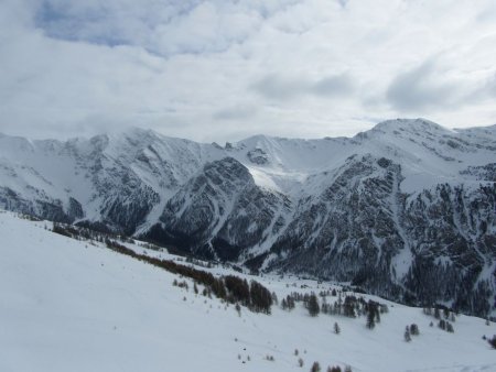 Vers la Tête de la Cula, la Pointe des Avers.